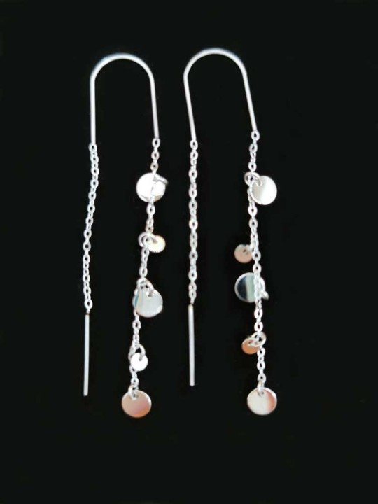Boucles pendantes, petit rond