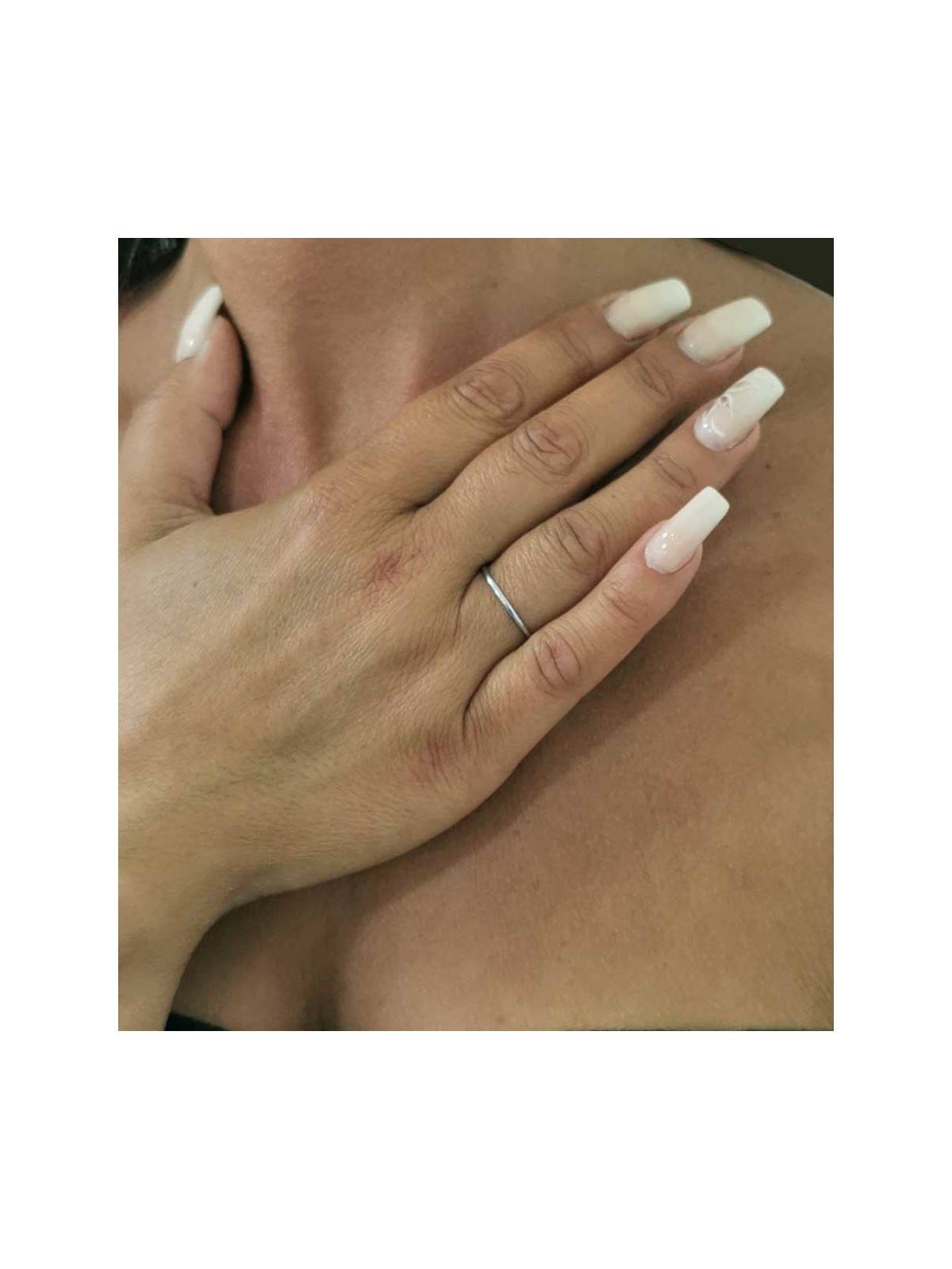 Bague réglable Clou