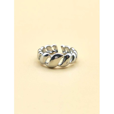 Bague réglable Torsadée
