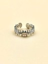 Bague réglable Rectangle Nacré