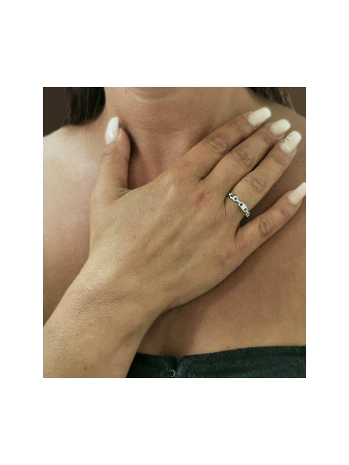 Bague réglable Nez de Cochon