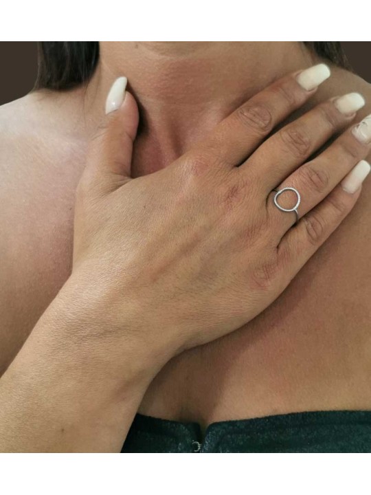 Bague réglable Cercle