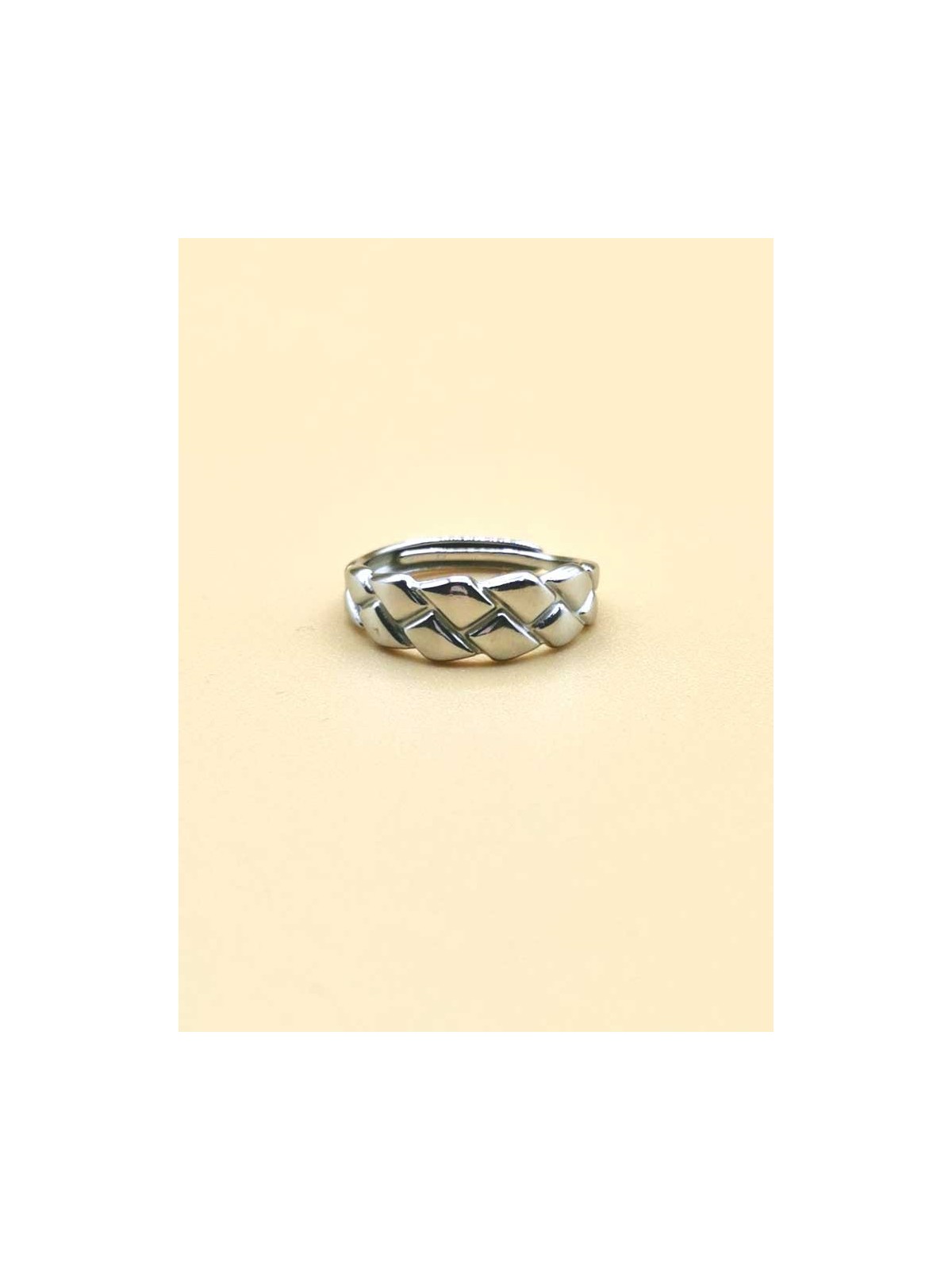 Bague réglable Tresse