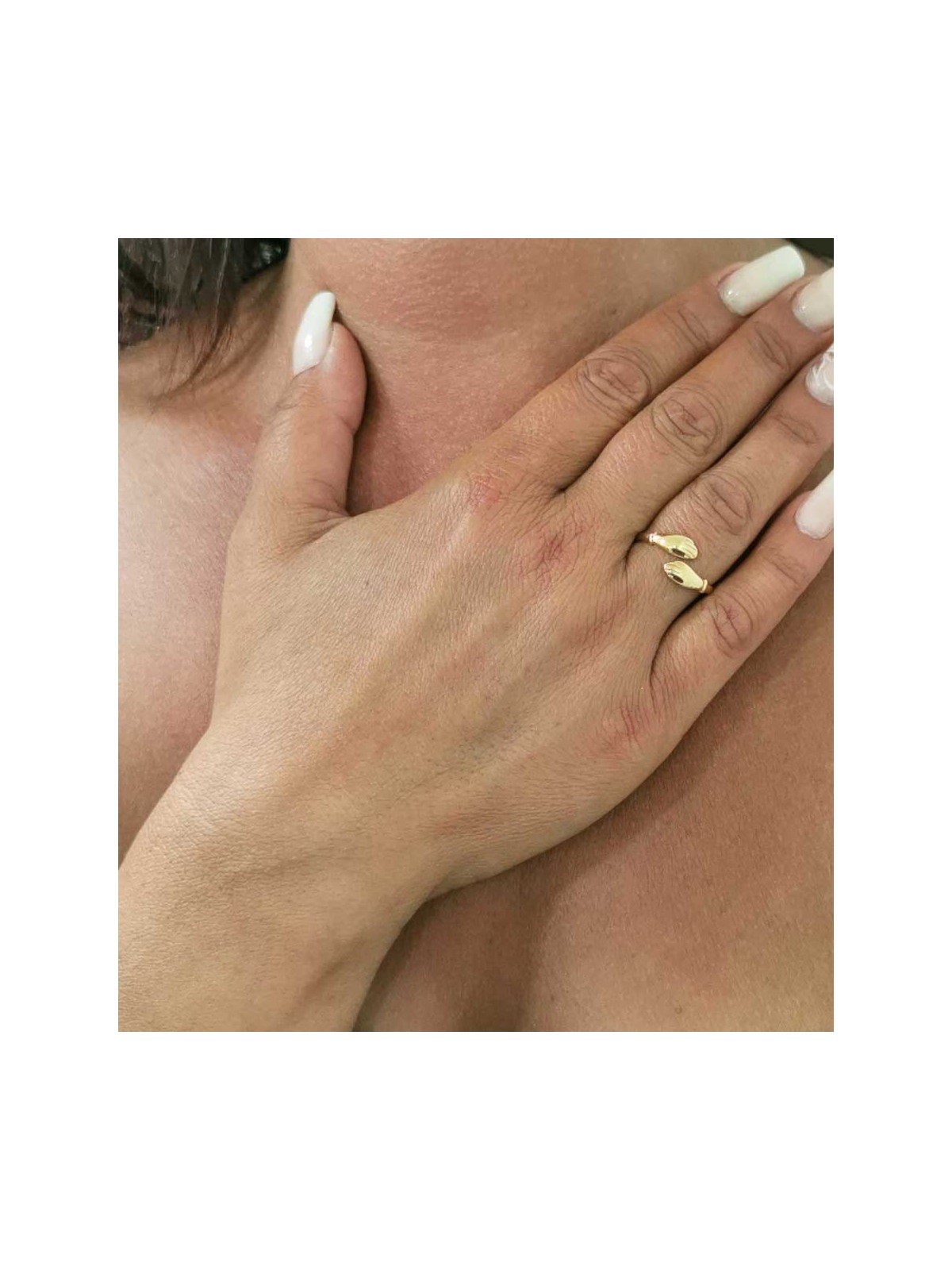 Bague réglable Mains