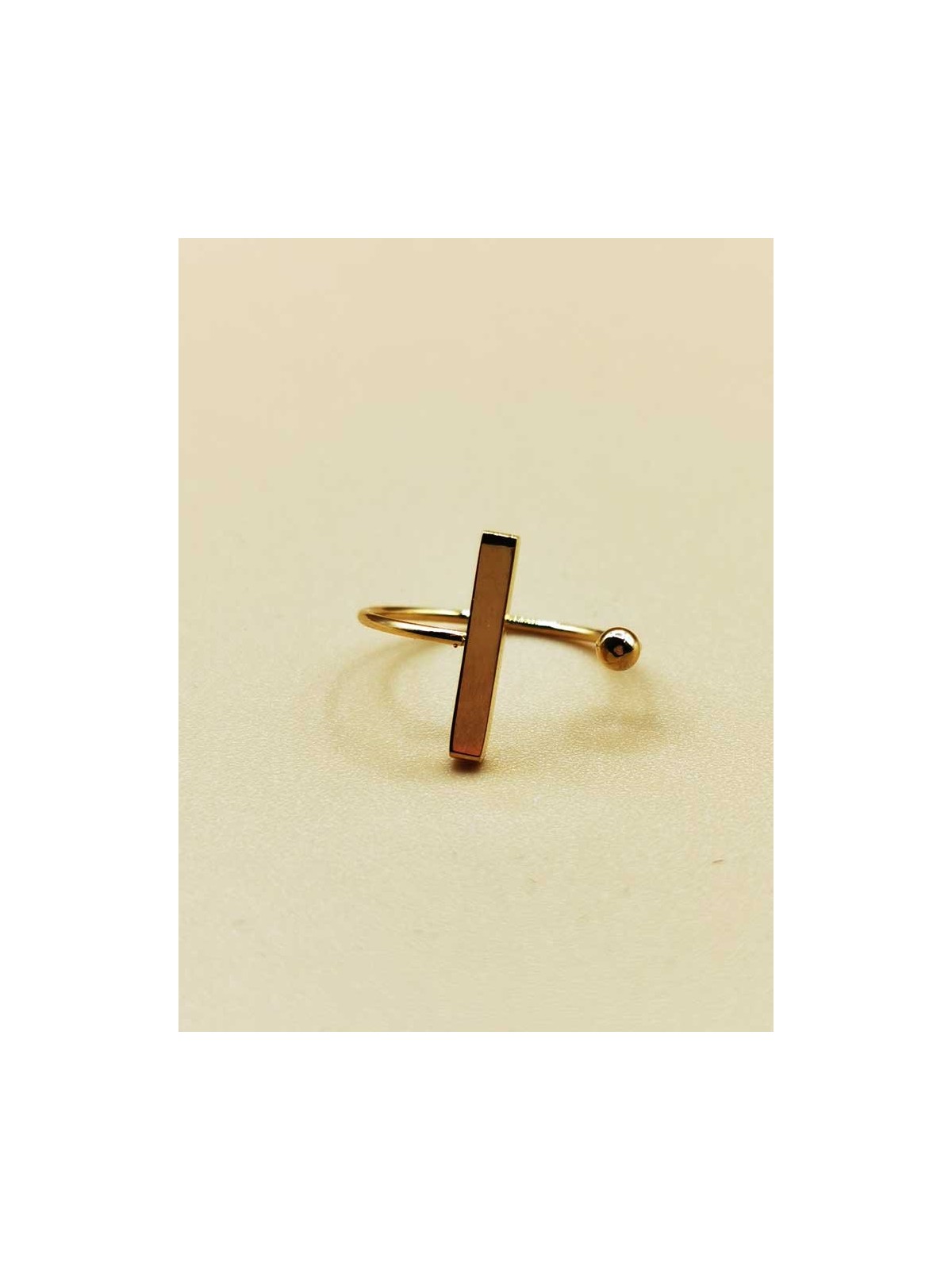Bague réglable Ouverte Barre-Point