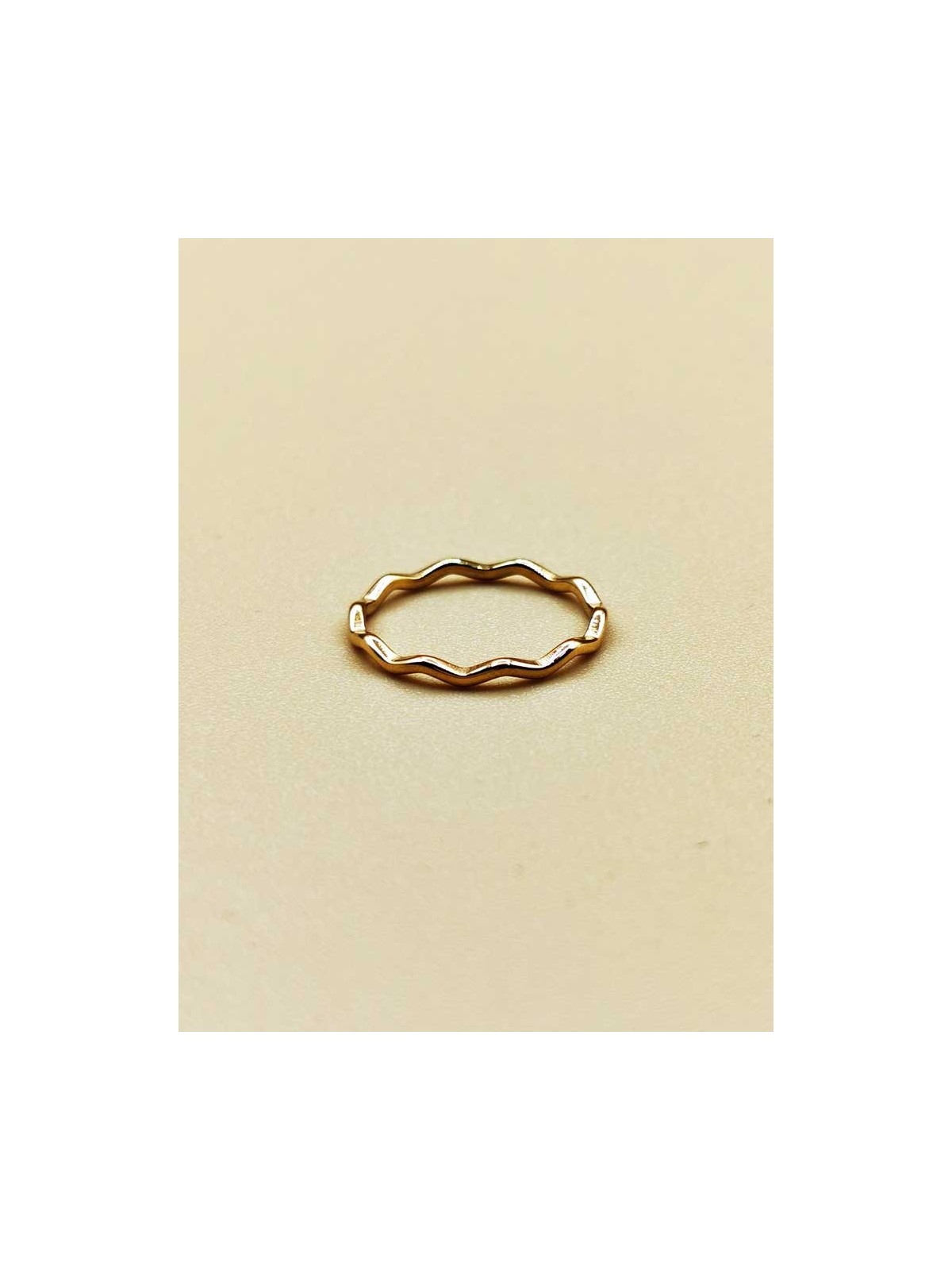 Bague Anneau Ondulée (2ème phalange)
