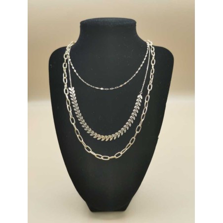 Collier Triple Chaine