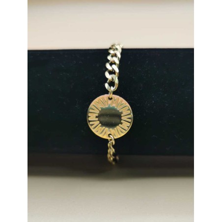 Bracelet Chaine Pendentif Rond