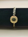 Bracelet Chaine Pendentif Rond