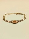 Bracelet Chaine Pendentif Rond
