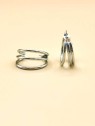 Boucles d’Oreilles Triples Anneaux