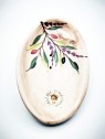 Porte Savon Ovale Lavande-Olive