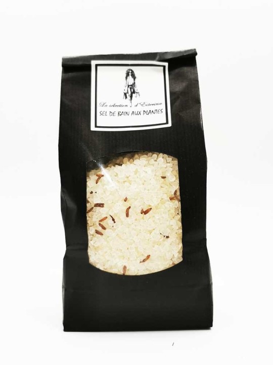 Sels de bain et plantes 700g