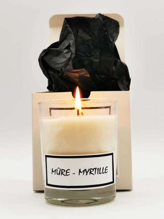 Bougie parfumée Mûre-Myrtille 170g