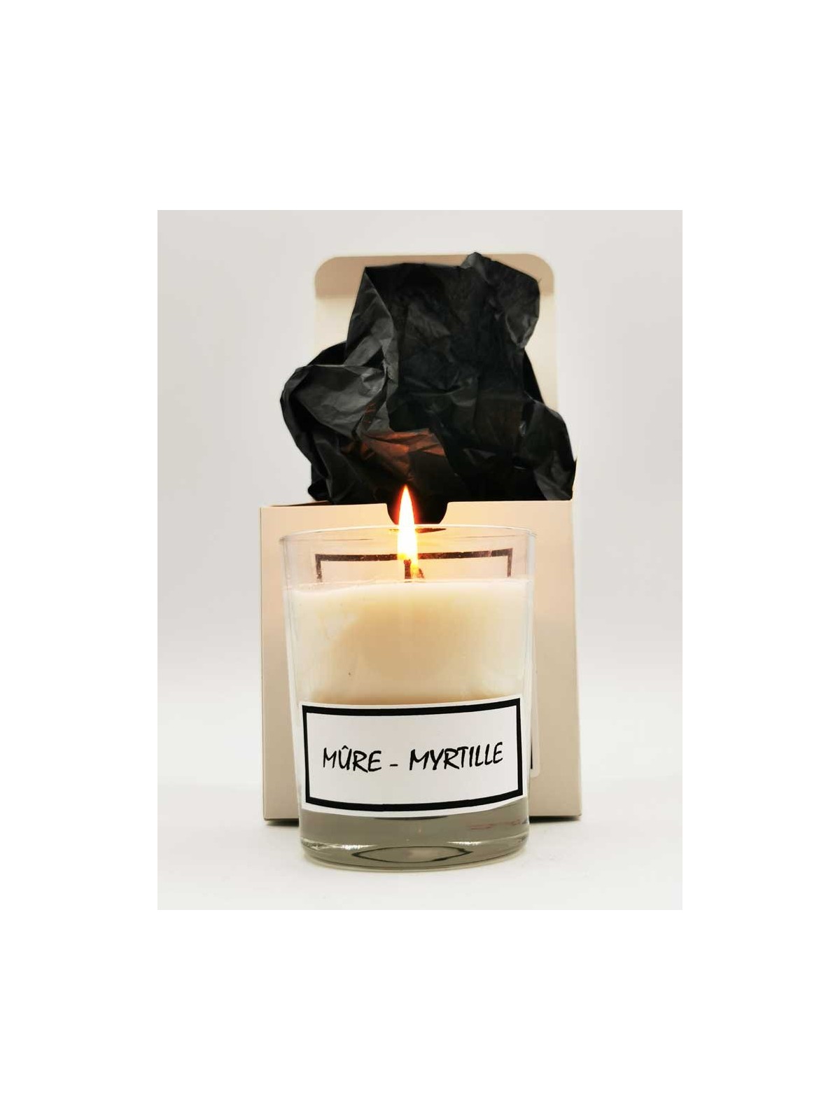Bougie parfumée Mûre-Myrtille 170g