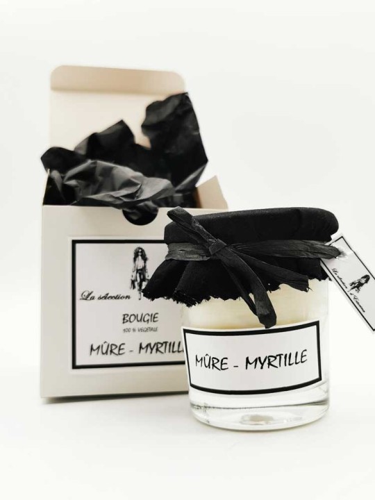 Bougie parfumée Mûre-Myrtille 170g