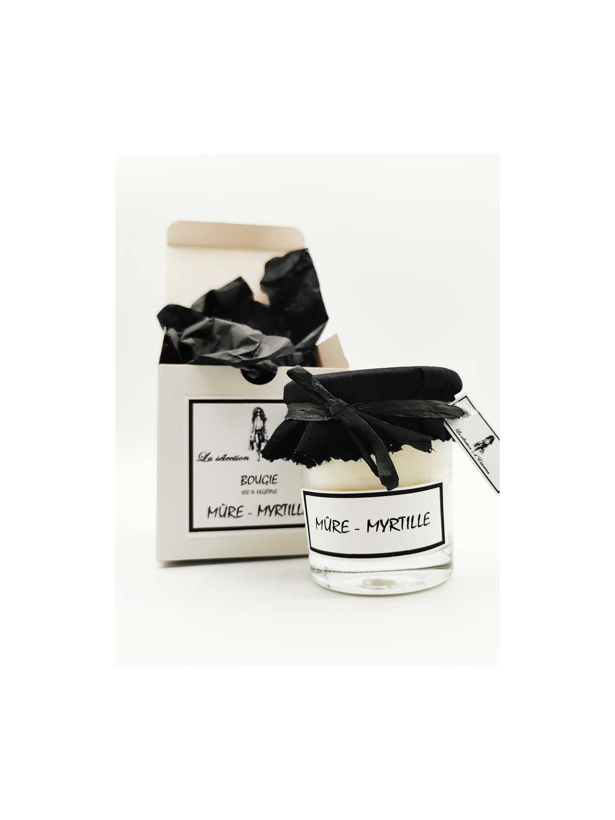 Bougie parfumée Mûre-Myrtille 170g