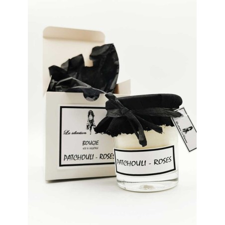 Bougie parfumée  Patchouli-Roses  170g