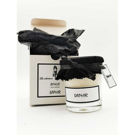 Bougie parfumée Saphir 170g