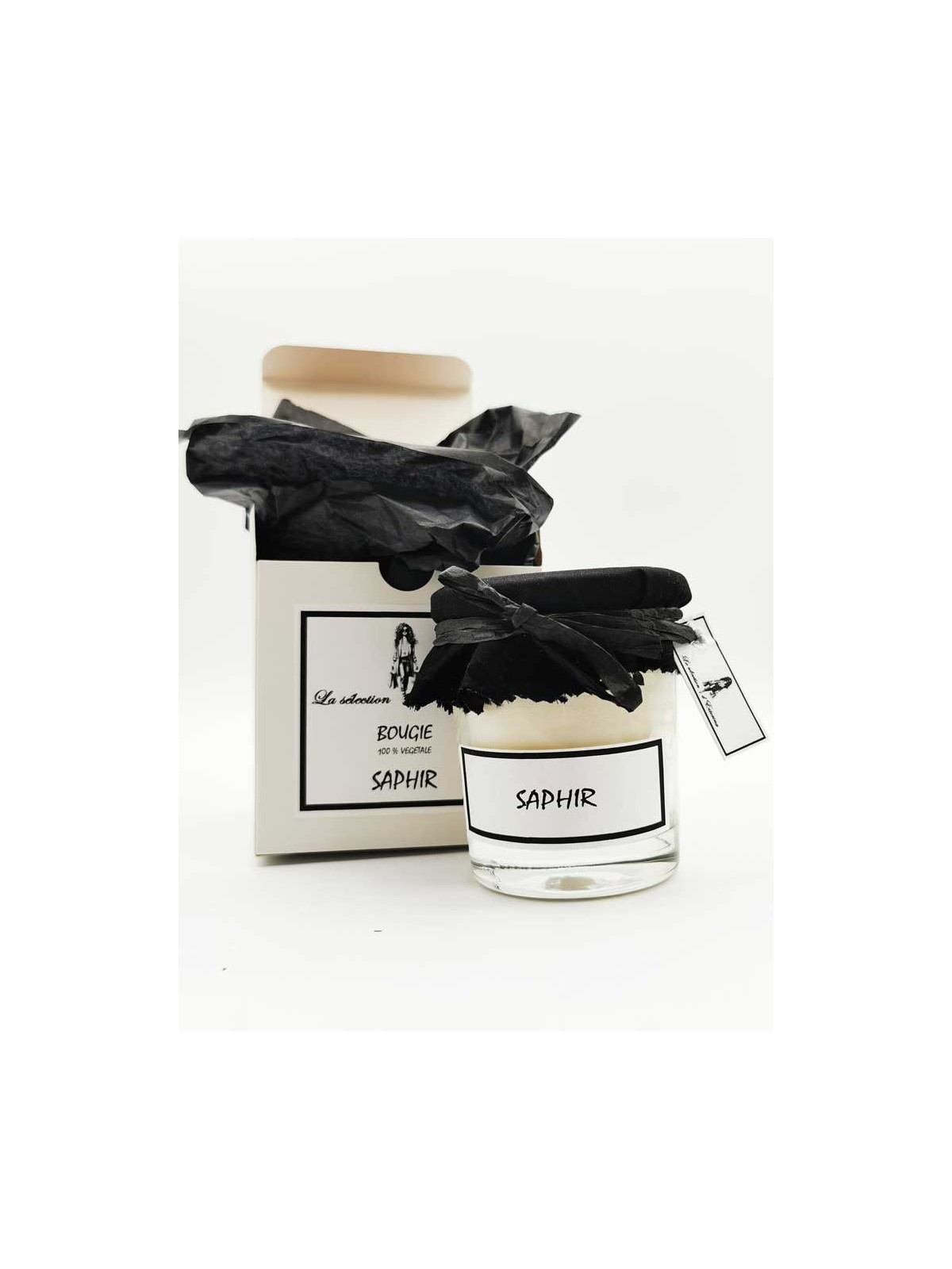 Bougie parfumée Saphir 170g