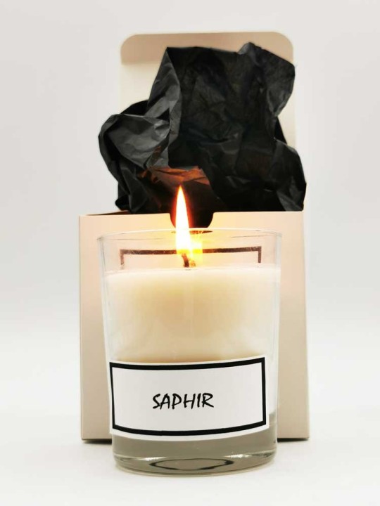 Bougie parfumée Saphir 170g